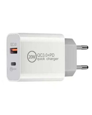 20W USB / USB-C oplader med Quick Charge - Pro Charge