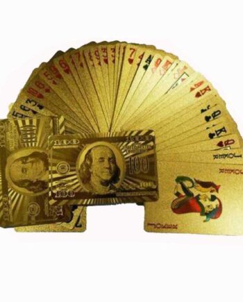 24  Karat  Guld  Spillekort
