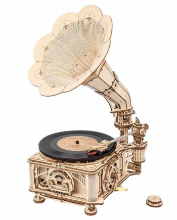 3D elektrisk grammofon puslespil fra Rokrâ¢ (LKB01D)