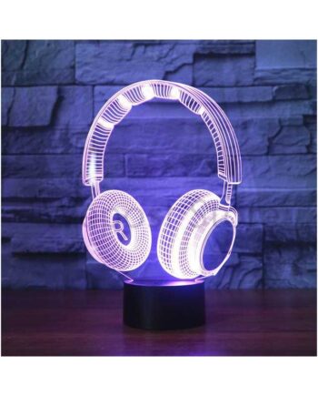 3D  Lampe  Høretelefon