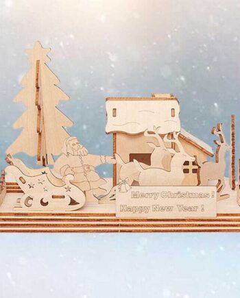 3D puslespil julelandsby
