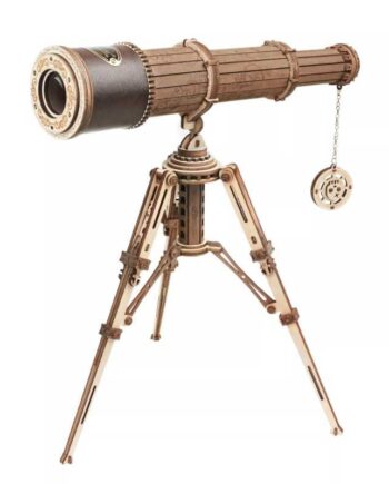 3D puslespil kikkert i træ - Rokrâ¢ style teleskop (ST004)