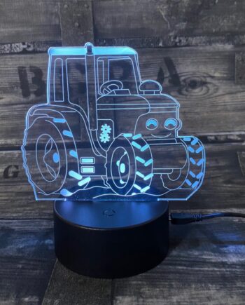 3D traktor lampe