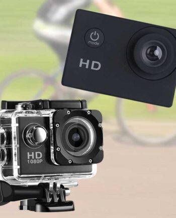 Action kamera HD 720p/1080p med vandtæt etui