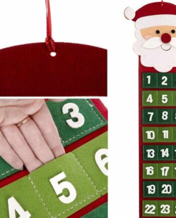 Adventskalender med 24 lommer