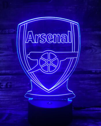 Arsenal 3D lampe - Lampen til enhver Arsenal fan