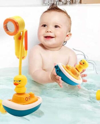 Baby bruser til badekar - båd med ænder