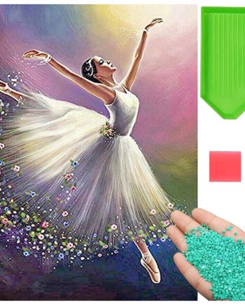 Ballerina 5D Diamond paint - 30 x 40 cm