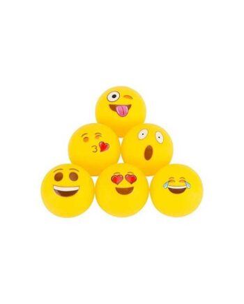 Beer  Pong  bolde  med  emojis  -  6  stk