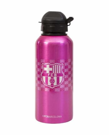 FC Barcelona aluminium vandflaske - Pink - 400 ml