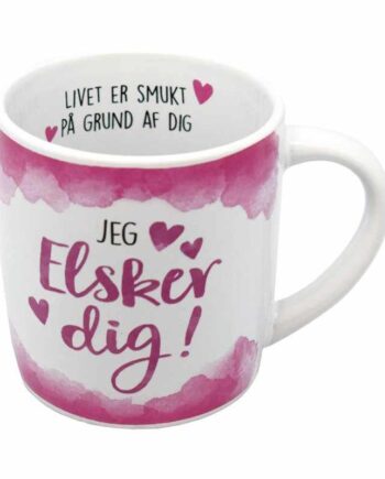 Jeg elsker dig krus