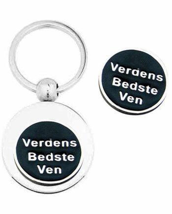 Nøglering med polet - Verdens bedste ven