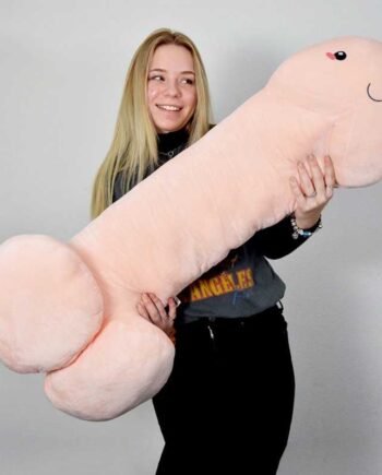 Penis pude på hele 100cm - Den sjoveste krammepude