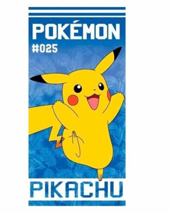 Pokémon badehåndklæde med Pikachu
