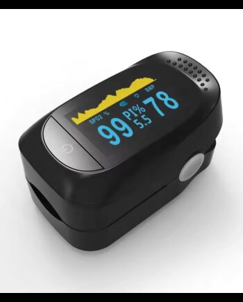 Puls og iltmåler til fingeren (oximeter)