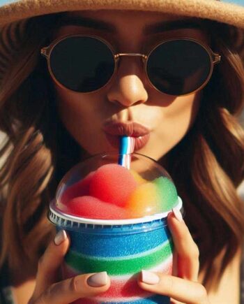 Slush ice squeeze kop
