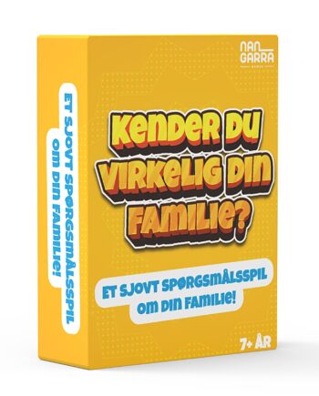 Spil - Kender du virkelig din familie?