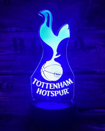 Tottenham 3D fodboldlampe